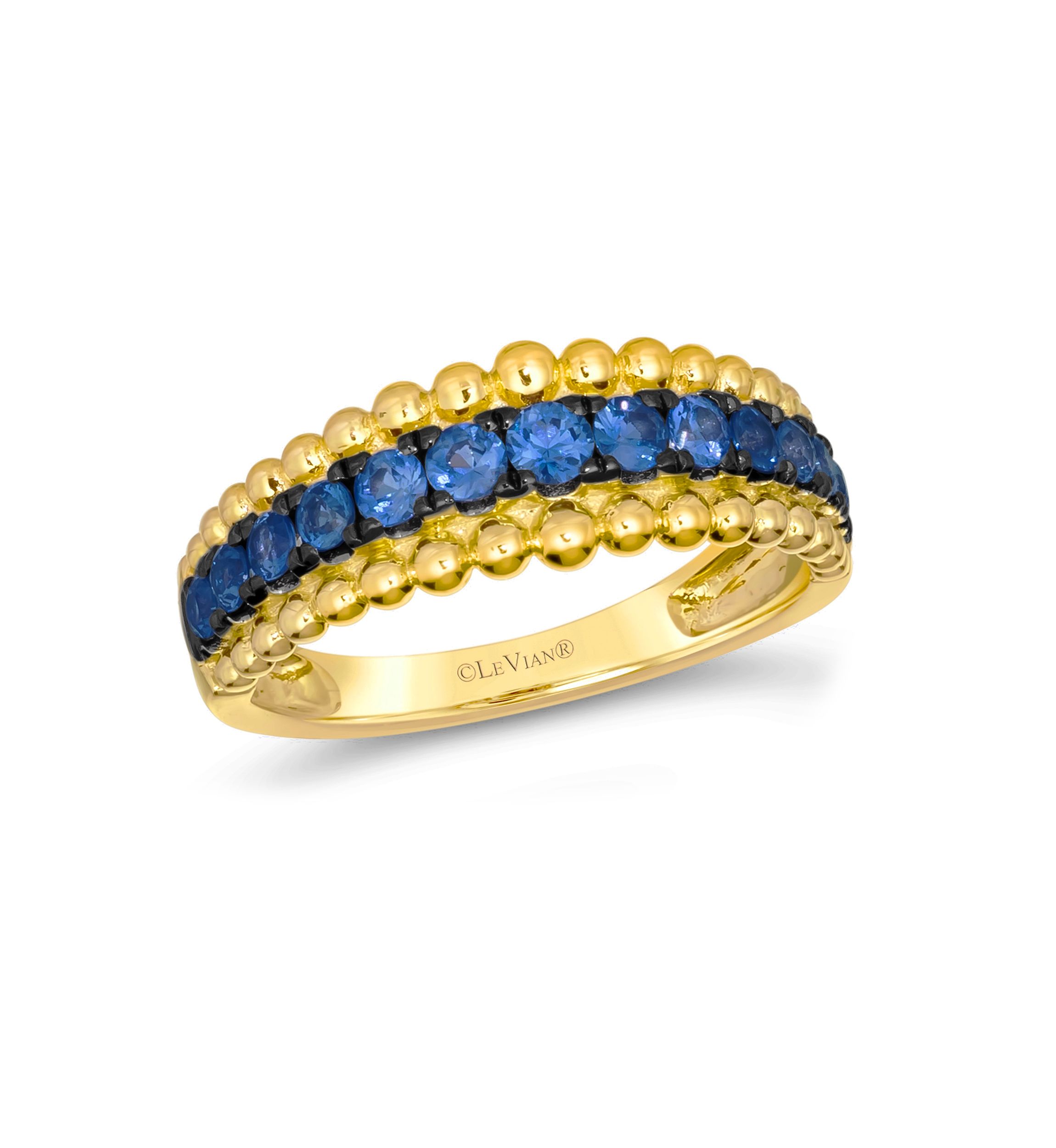 3/4 ct. t.w. Blueberry Sapphire™ Ring in 14K Honey Gold™
