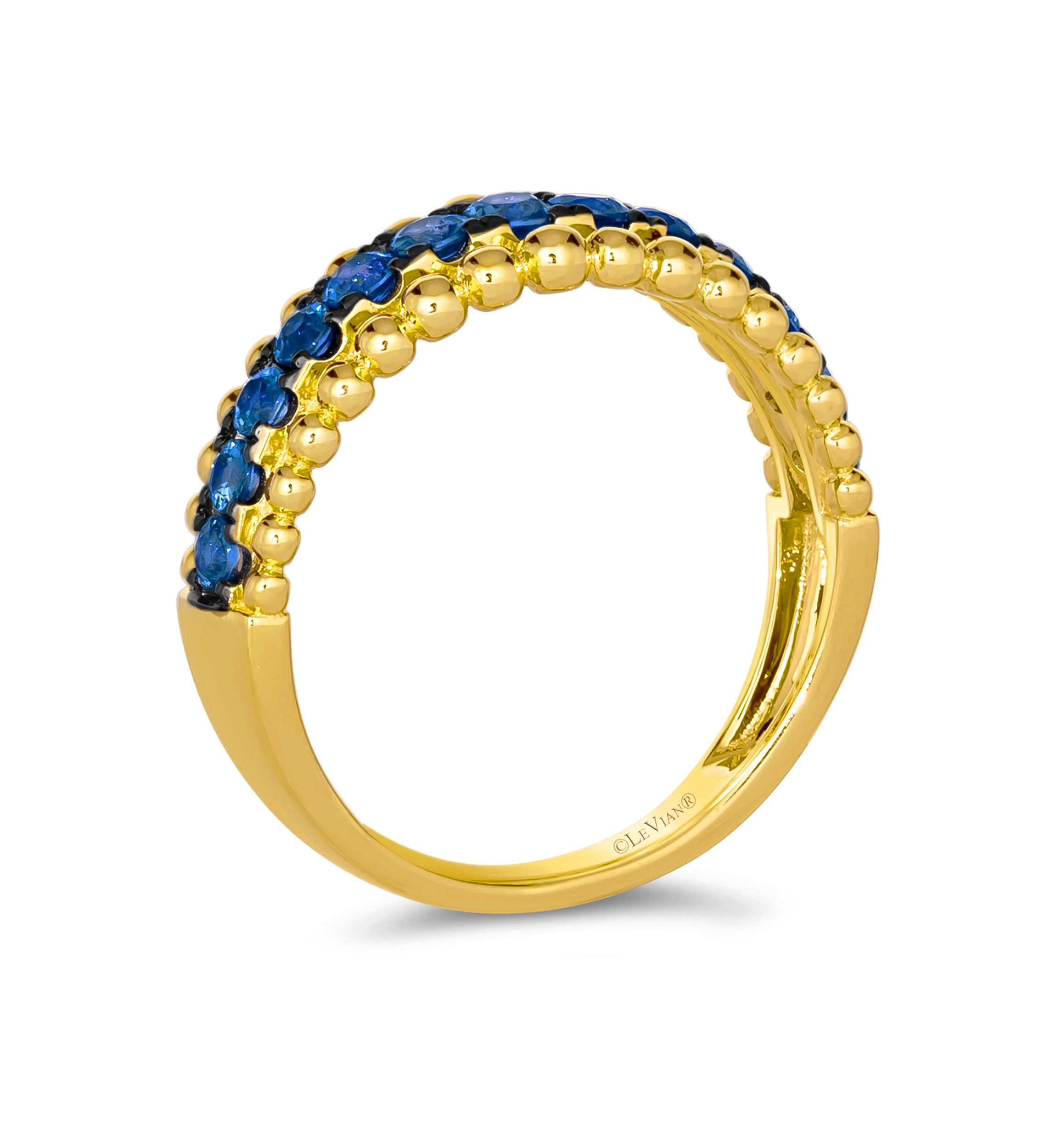 3/4 ct. t.w. Blueberry Sapphire™ Ring in 14K Honey Gold™