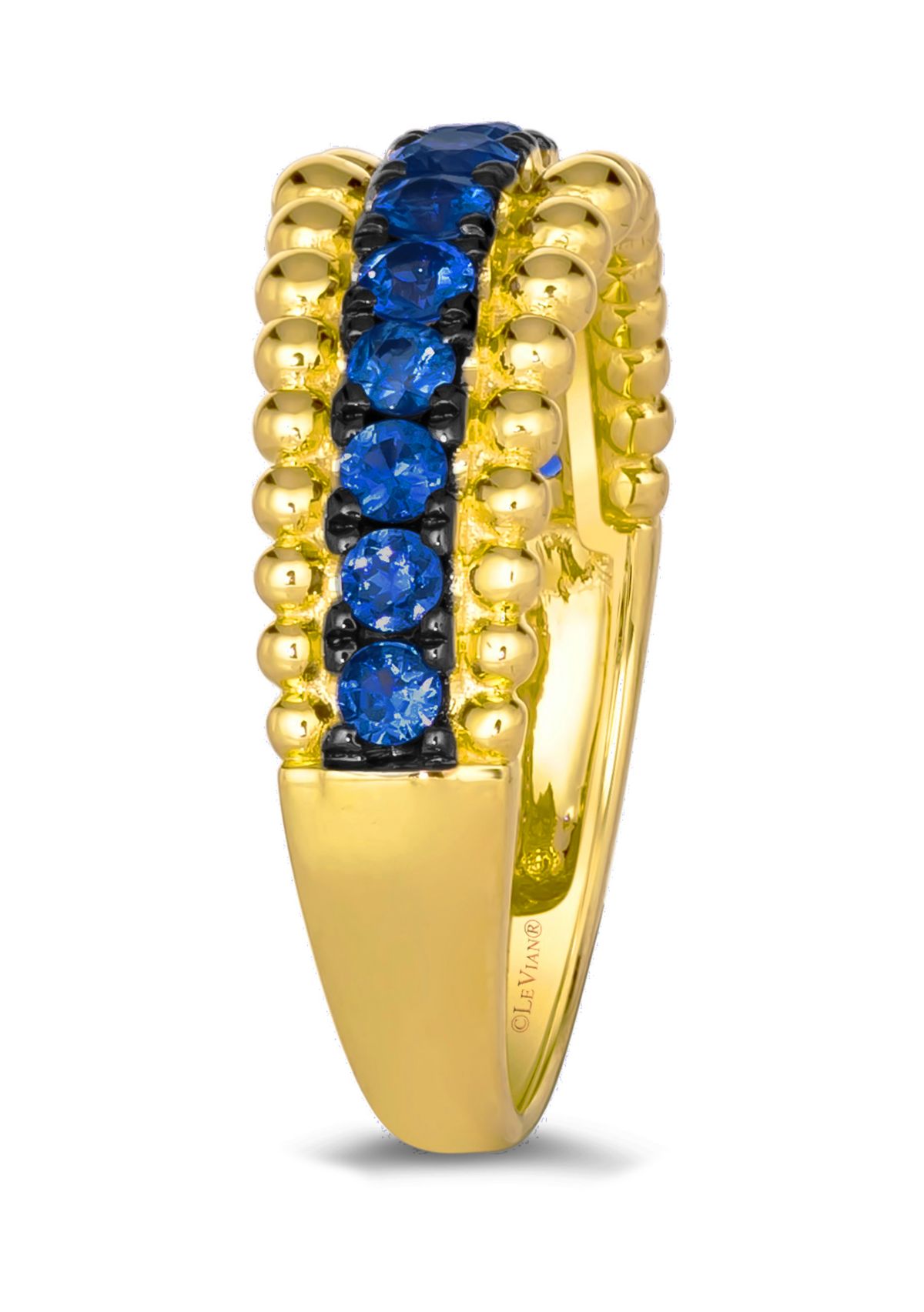 3/4 ct. t.w. Blueberry Sapphire™ Ring in 14K Honey Gold™