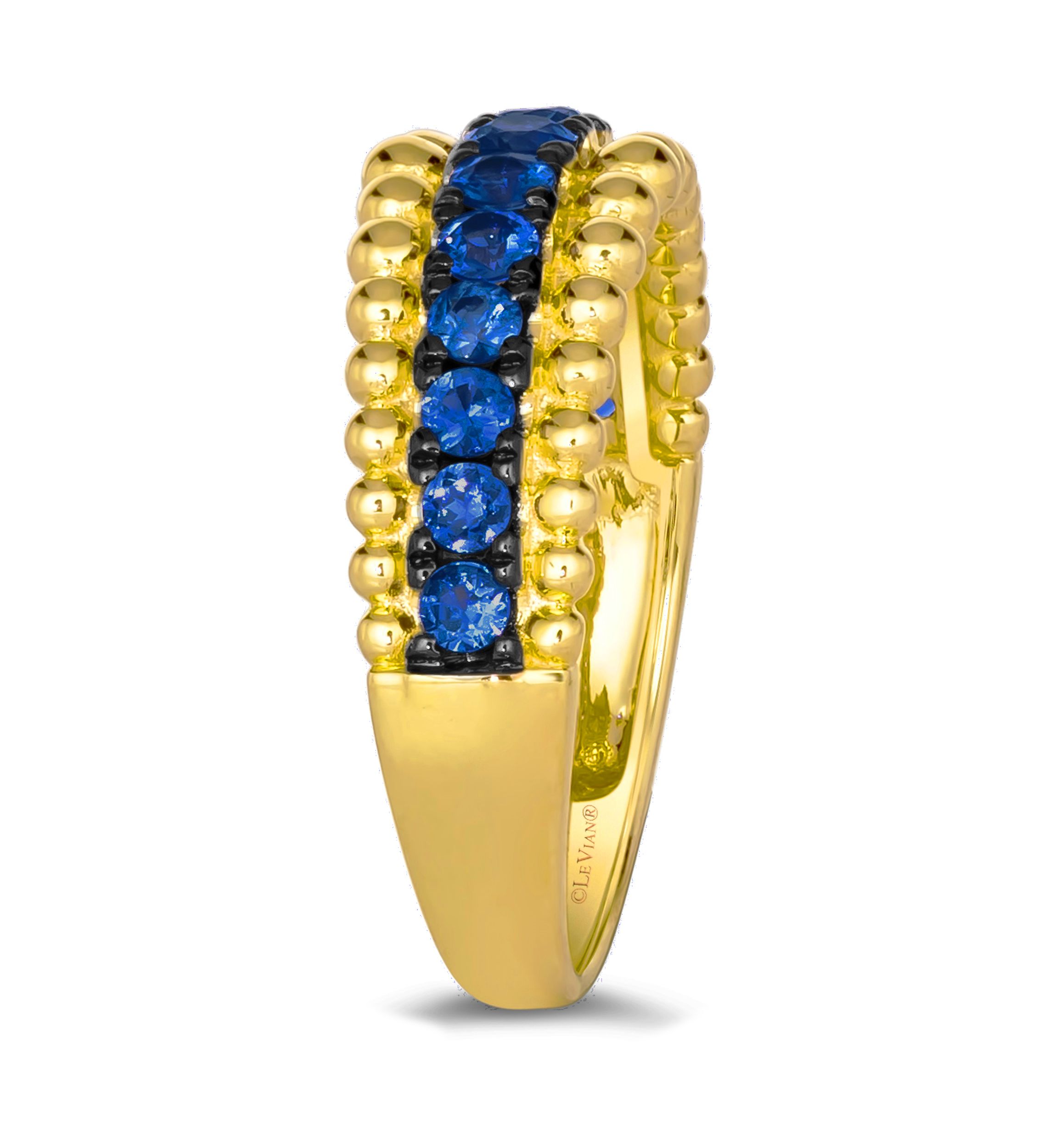 3/4 ct. t.w. Blueberry Sapphire™ Ring in 14K Honey Gold™