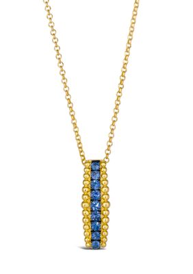 Le Vian 1/2 ct. t.w. Blueberry Sapphireâ¢ Necklace in 14K Honey Gold