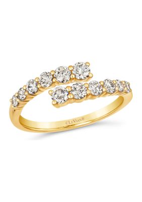  Ring featuring 3/4 ct. t.w. Nude Diamonds™ set in 14K Honey Gold™