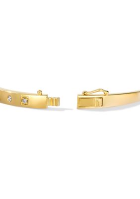 Bangle featuring 1/3 ct. t.w. Nude Diamonds™ set in 14K Honey Gold™