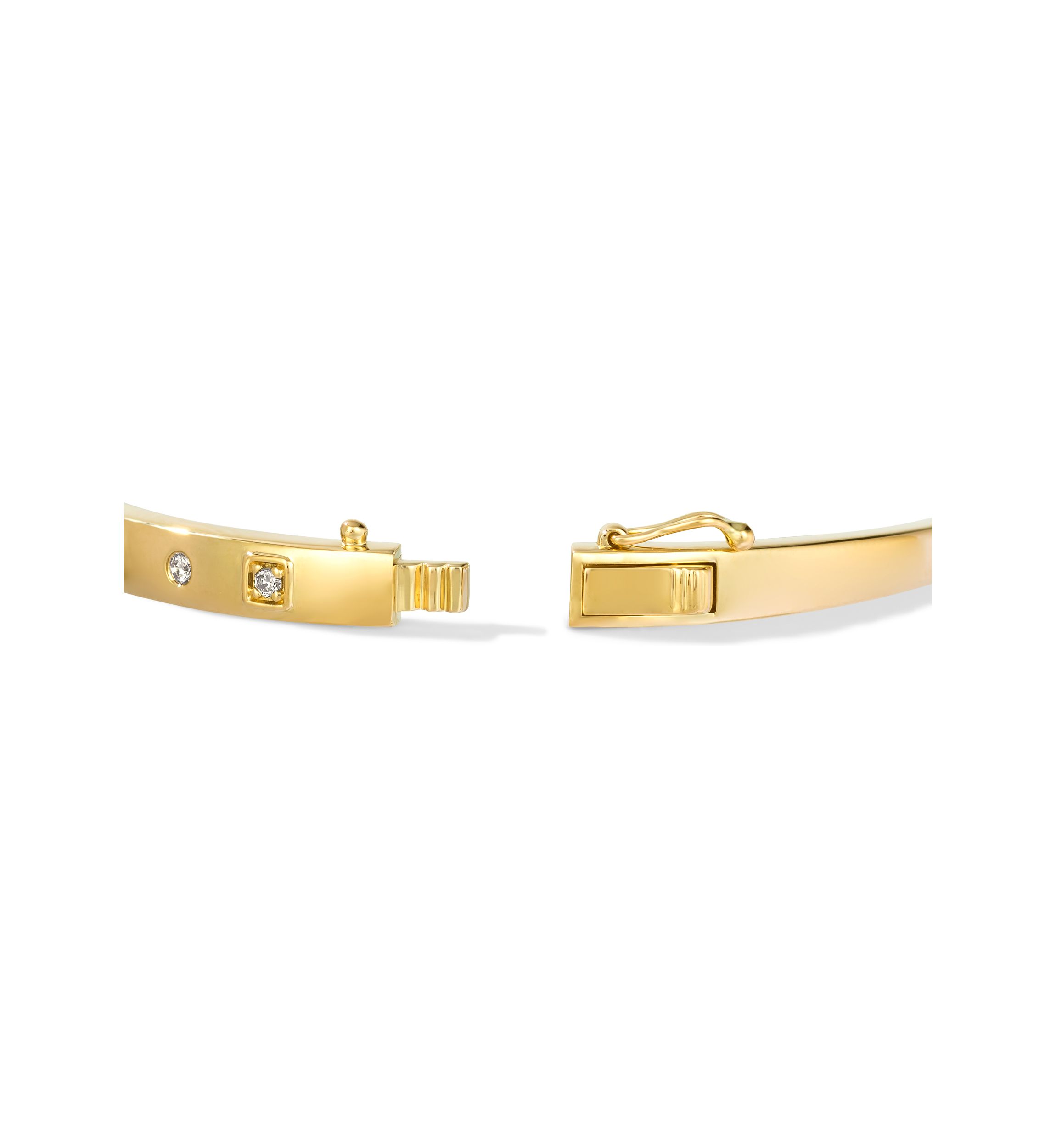 Bangle featuring 1/3 ct. t.w. Nude Diamonds™ set in 14K Honey Gold™