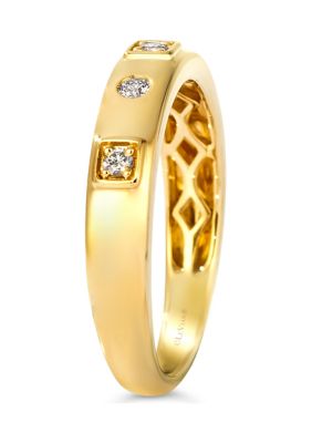 Ring featuring  1/8 ct. t.w. Nude Diamonds™ set in 14K Honey Gold™