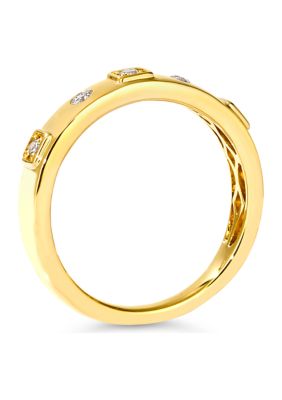 Ring featuring  1/8 ct. t.w. Nude Diamonds™ set in 14K Honey Gold™
