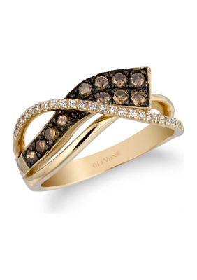 1/2 ct. t.w. Diamond Ring in 14K Yellow Gold 