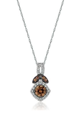 5/8 ct. t.w. Diamond Pendant Necklace in 14 White Gold 