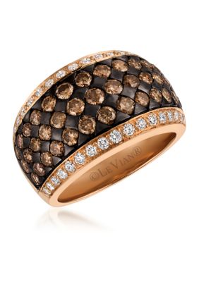 Le Vian 3/8 Ct. T.w. Diamond Ring In 14K Rose Gold