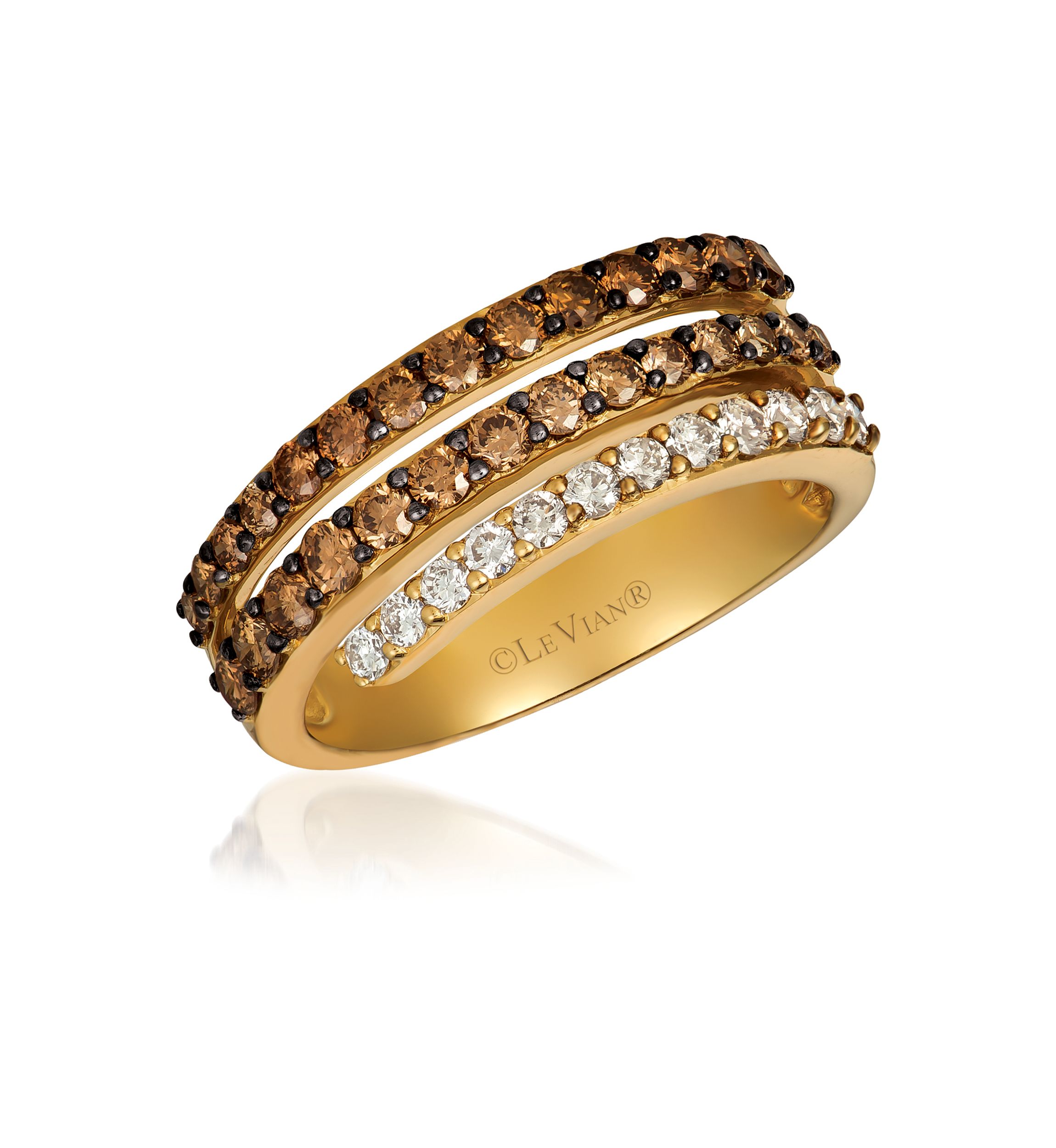 1.17 ct. t.w. Diamond Ring in 14K Yellow Gold