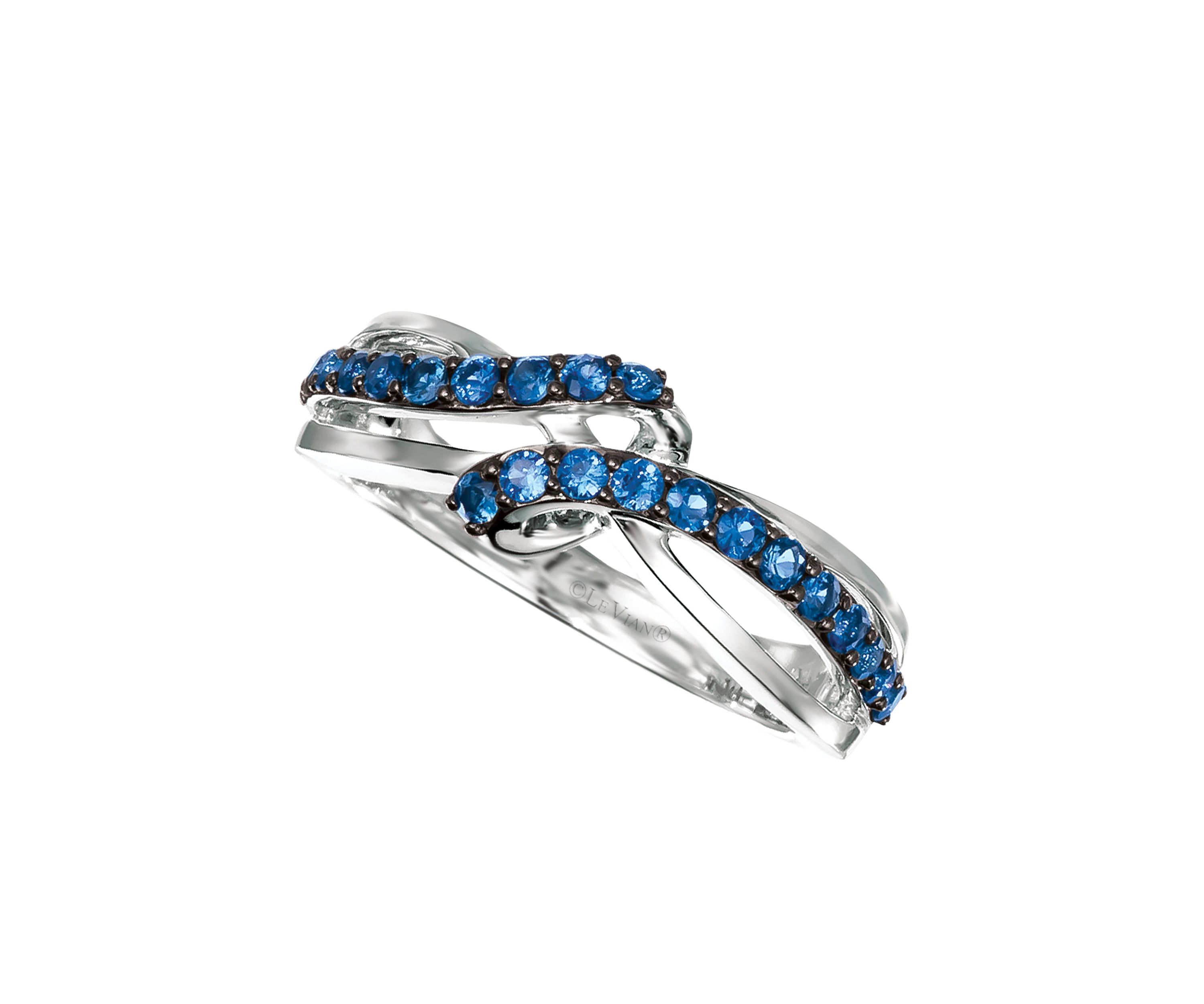 1/2 ct. t.w. Blueberry Sapphire™ Ring in 14K Vanilla Gold®