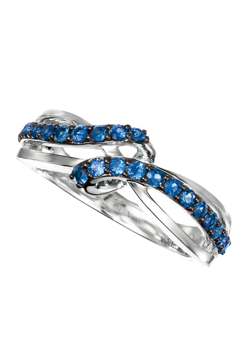 1/2 ct. t.w. Blueberry Sapphire™ Ring in 14K Vanilla Gold®
