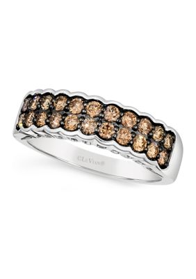 Le Vian ChocolatierÂ® Ring Featuring 3/4 Ct. T.w. Chocolate Diamonds In 14K Vanilla Gold
