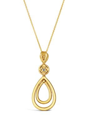 1 ct. t.w. Nude Diamonds™ Pendant Necklace in 14K Honey Gold™