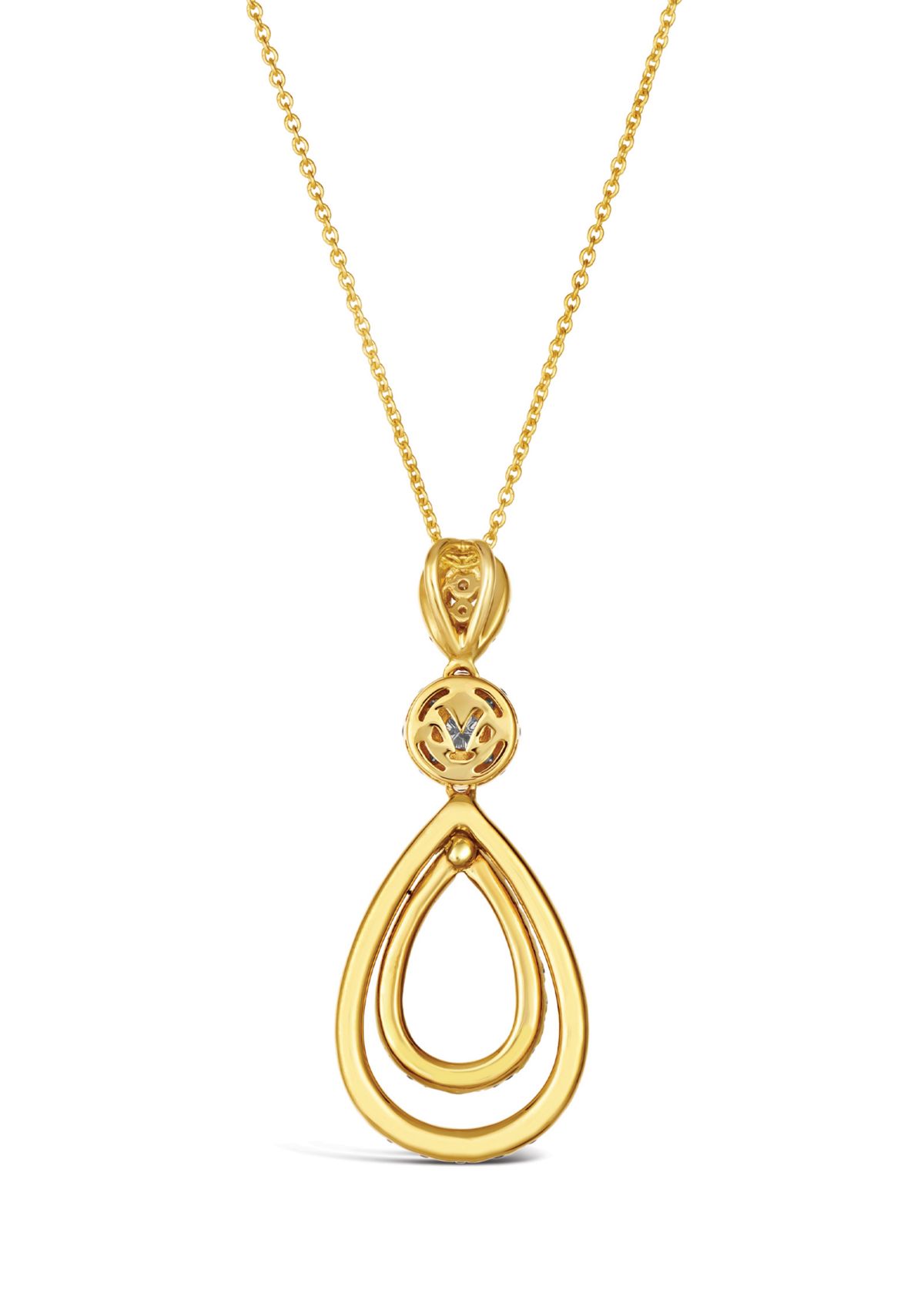 1 ct. t.w. Nude Diamonds™ Pendant Necklace in 14K Honey Gold™
