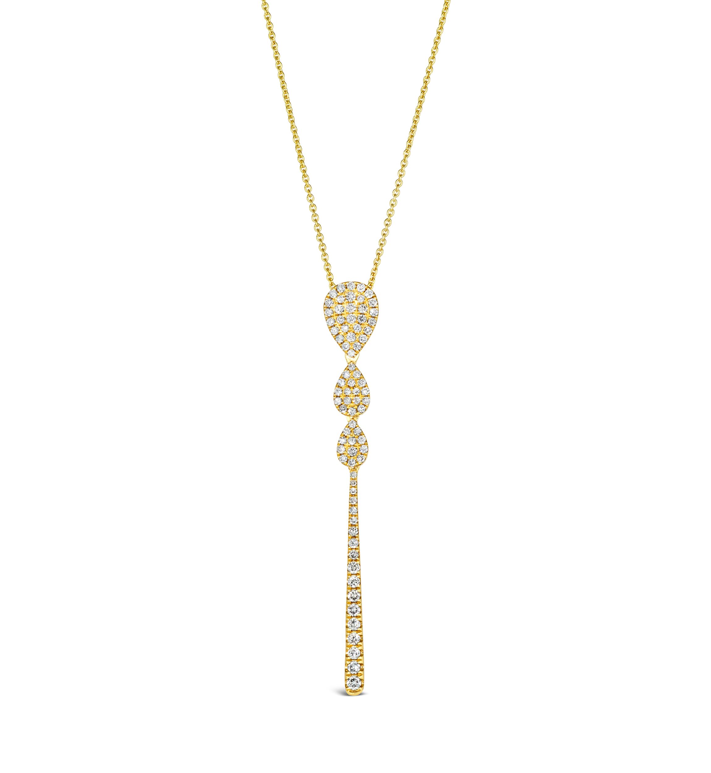 1/2 ct. t.w. Nude Diamonds™ Pendant Necklace in 14K Honey Gold™