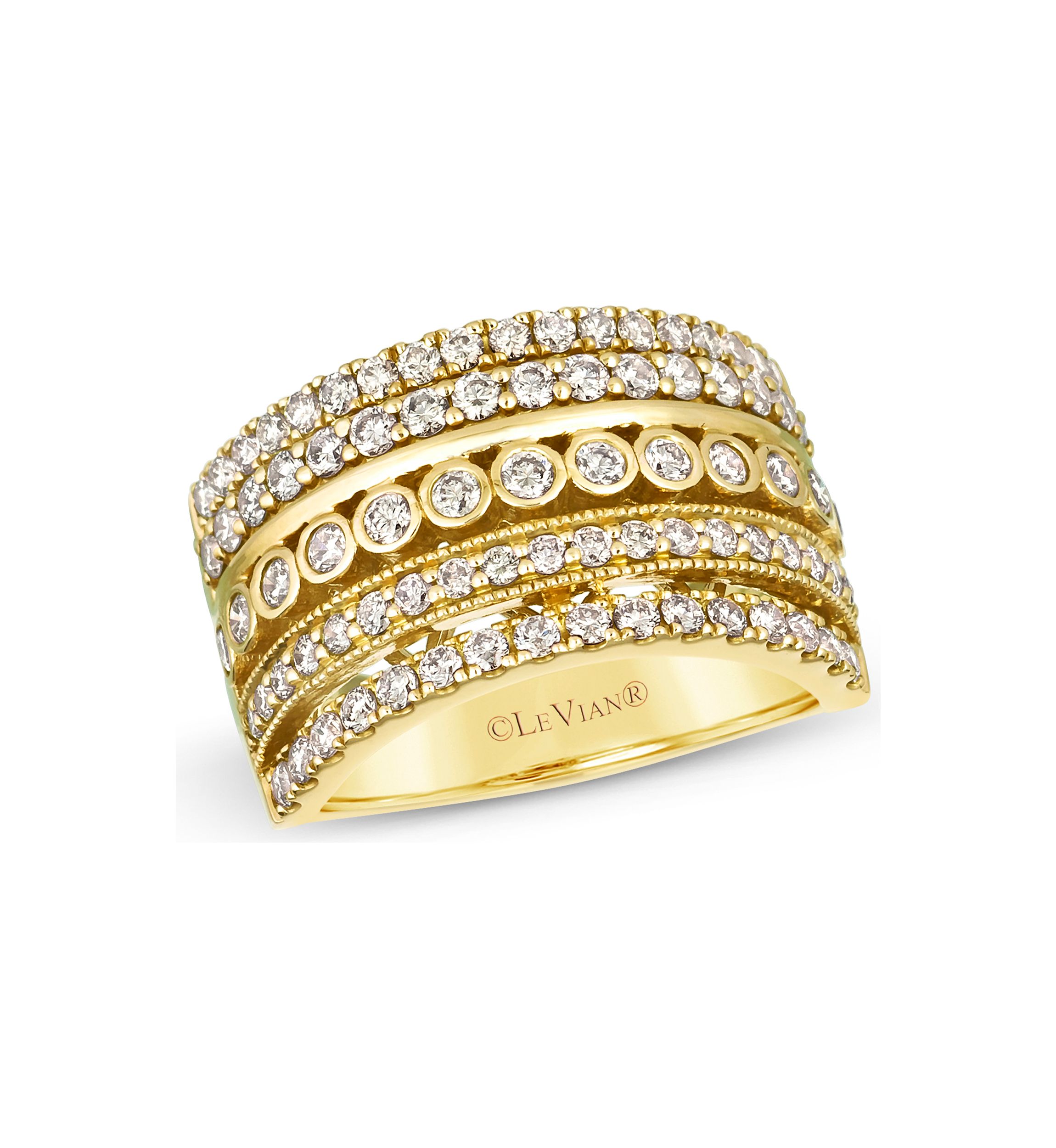 1.36 ct. t.w. Nude Diamonds™ Ring in 14K Honey Gold™