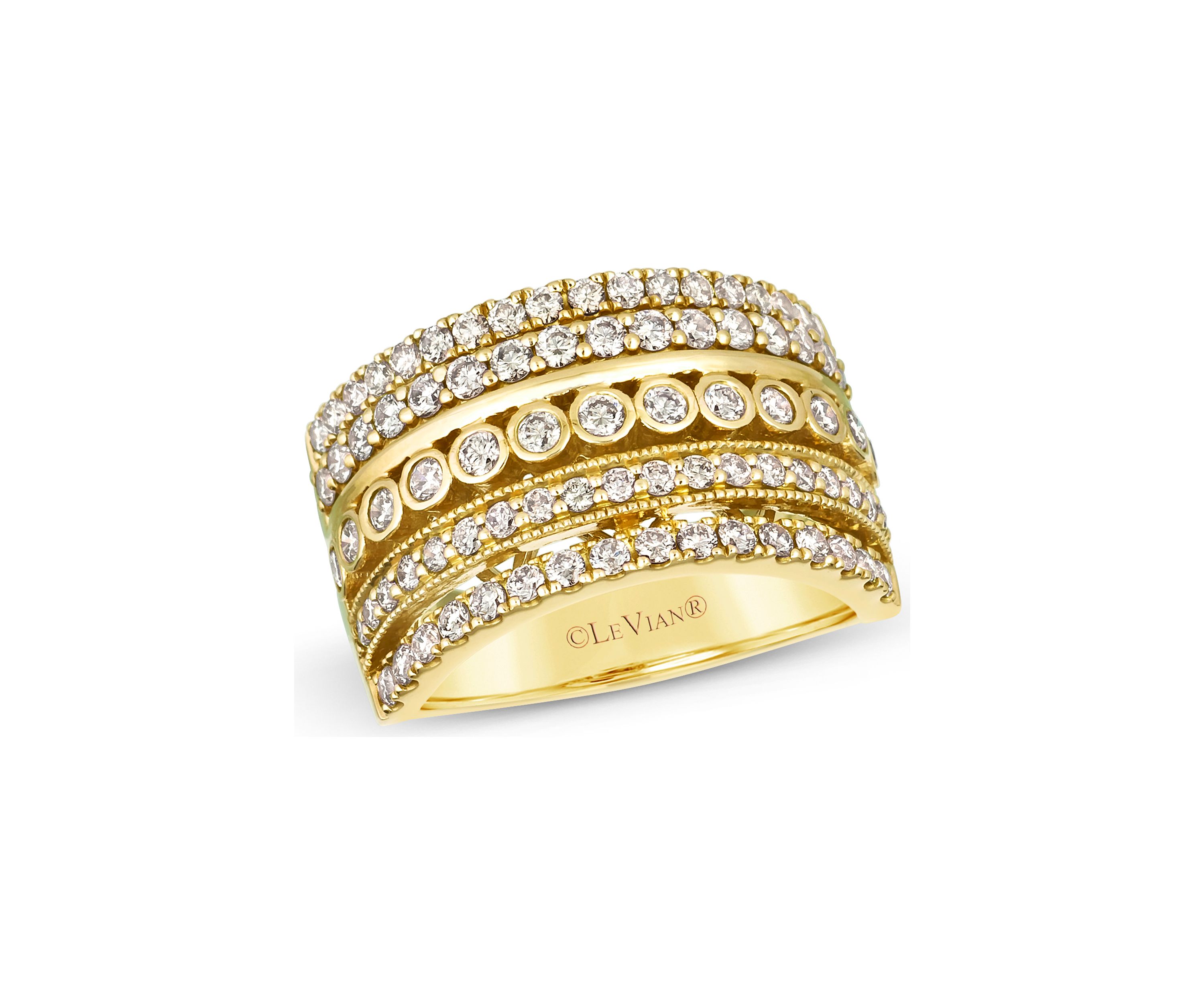 1.36 ct. t.w. Nude Diamonds™ Ring in 14K Honey Gold™