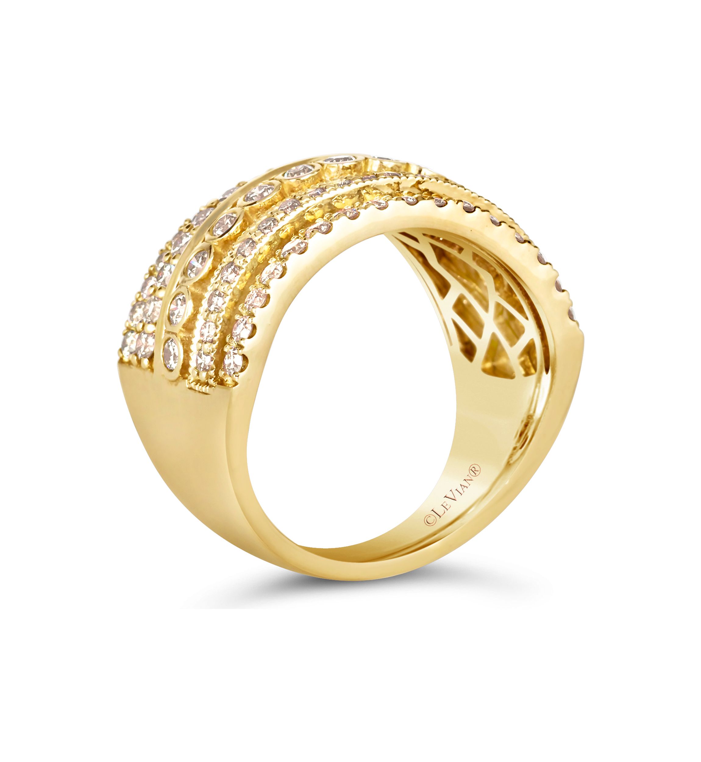 1.36 ct. t.w. Nude Diamonds™ Ring in 14K Honey Gold™