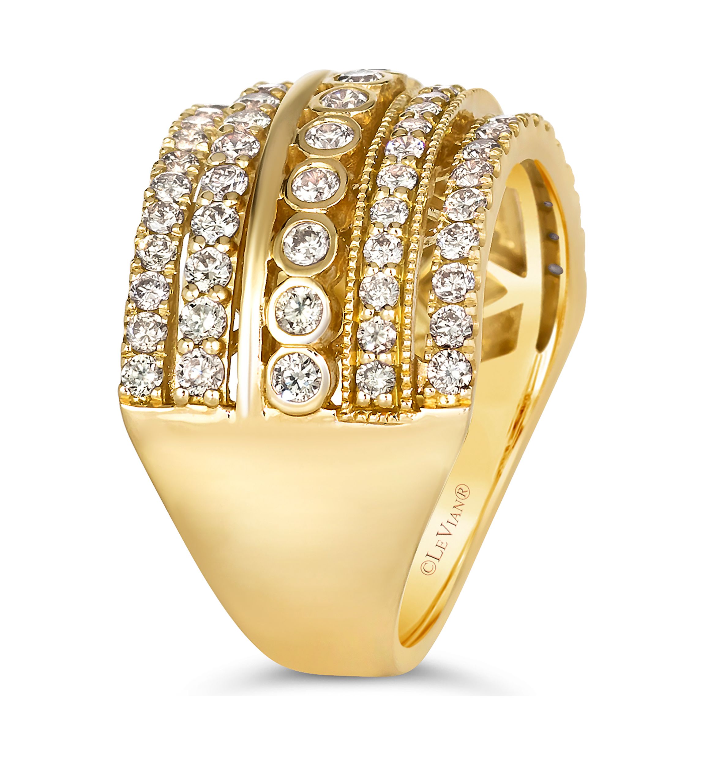 1.36 ct. t.w. Nude Diamonds™ Ring in 14K Honey Gold™