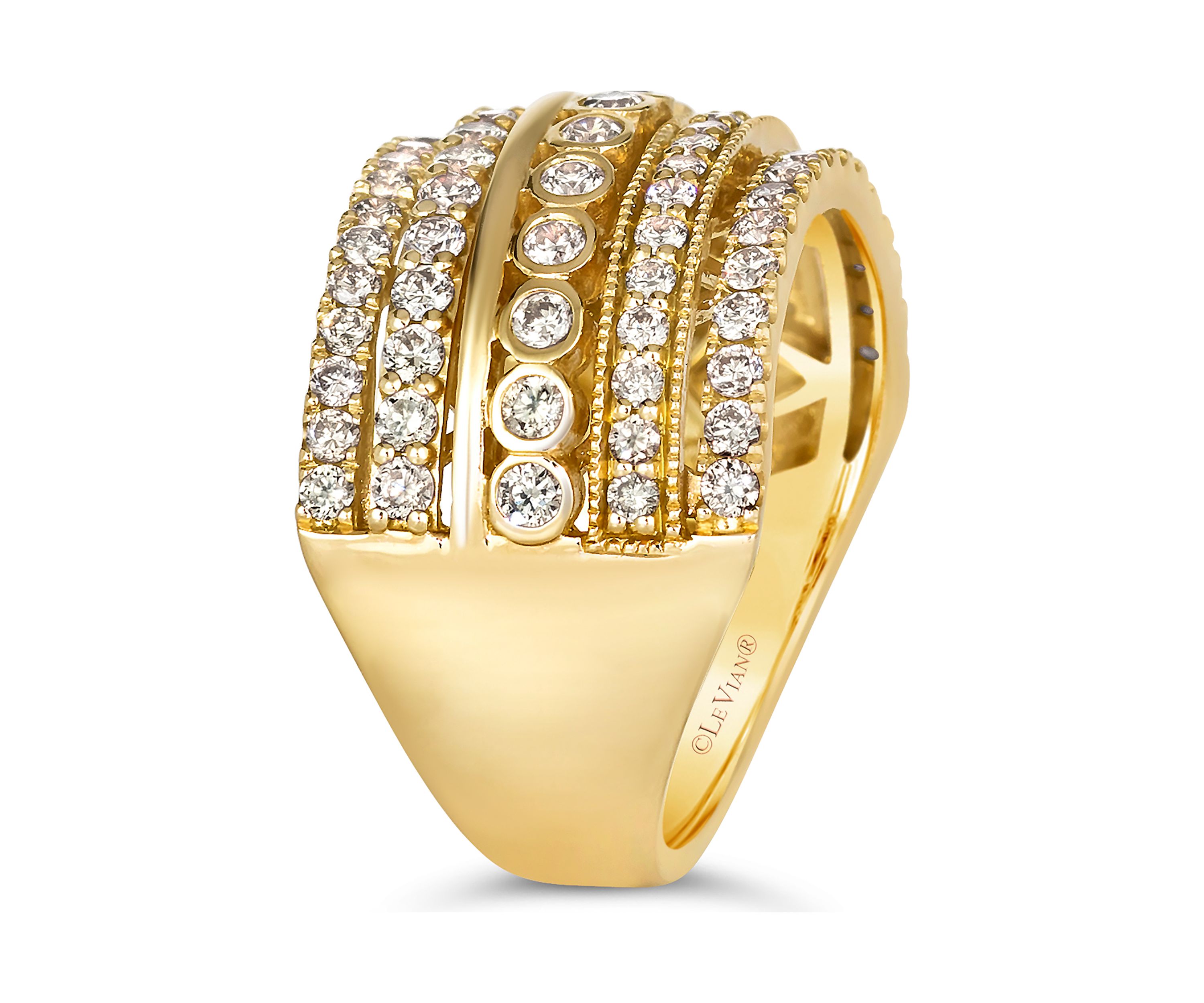 1.36 ct. t.w. Nude Diamonds™ Ring in 14K Honey Gold™