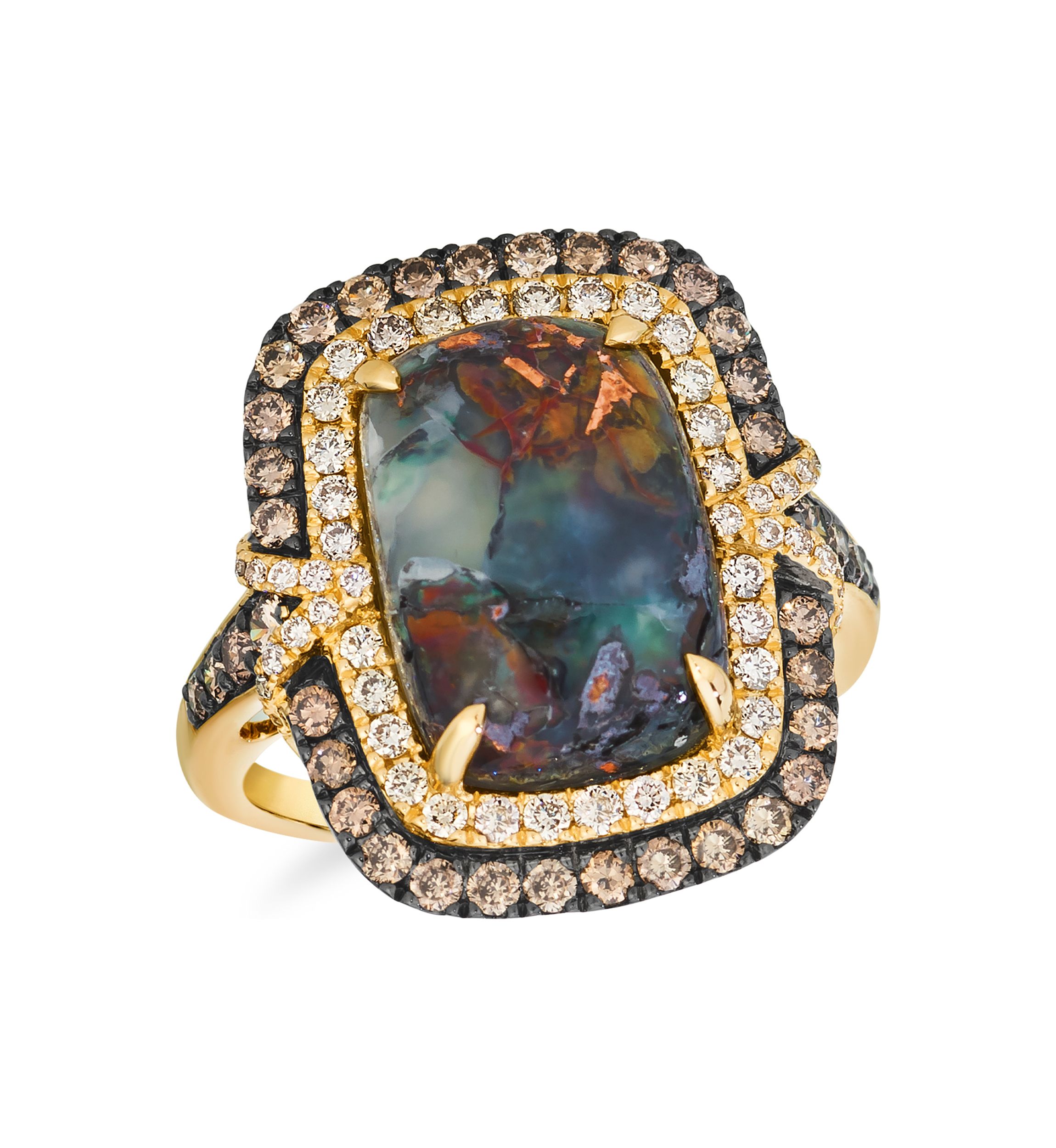 Le Vian® 4.75 ct. t.w. Aquadite Black, 5/8 ct. t.w. Chocolate