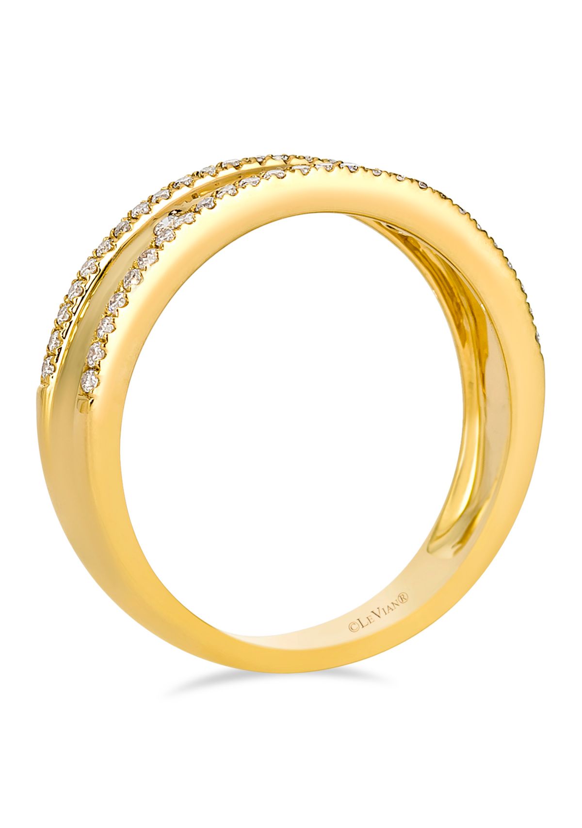 Ring featuring 1/4 ct. t.w. Nude Diamonds™ set in 14K Honey Gold™