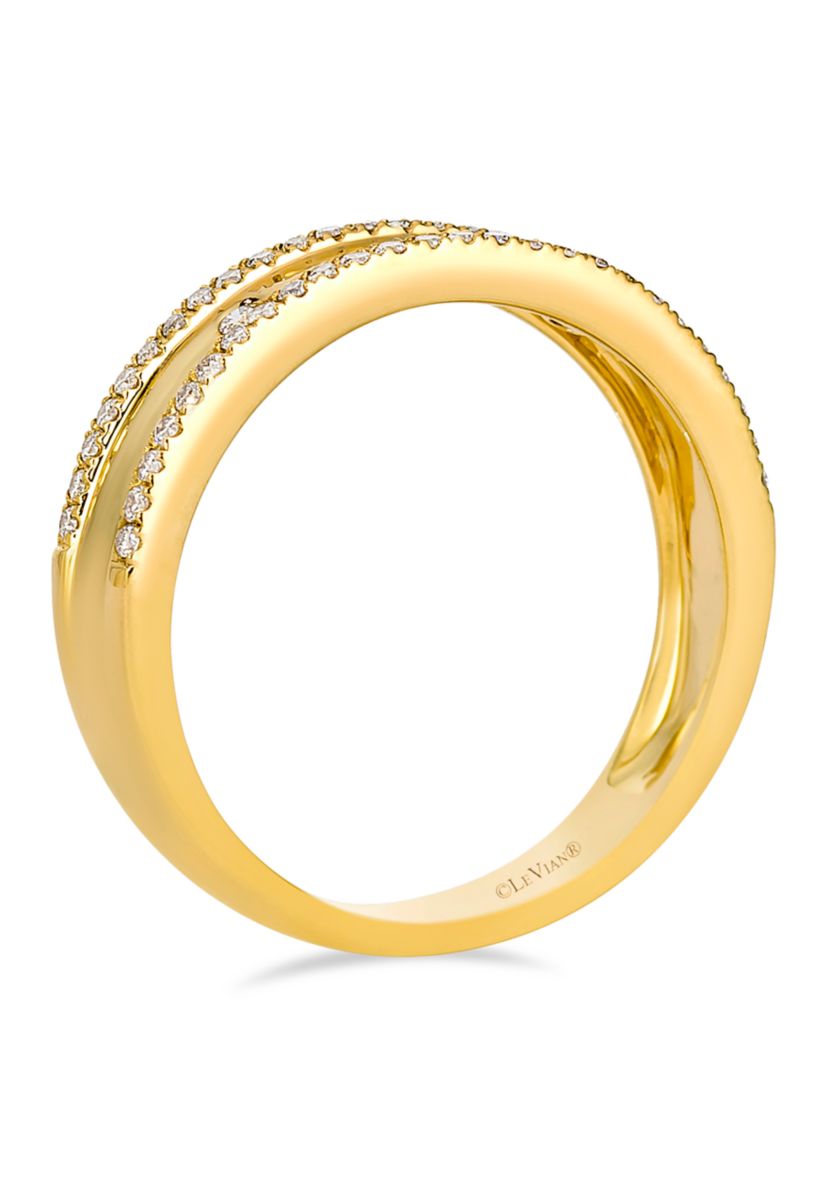 Ring featuring 1/4 ct. t.w. Nude Diamonds™ set in 14K Honey Gold™