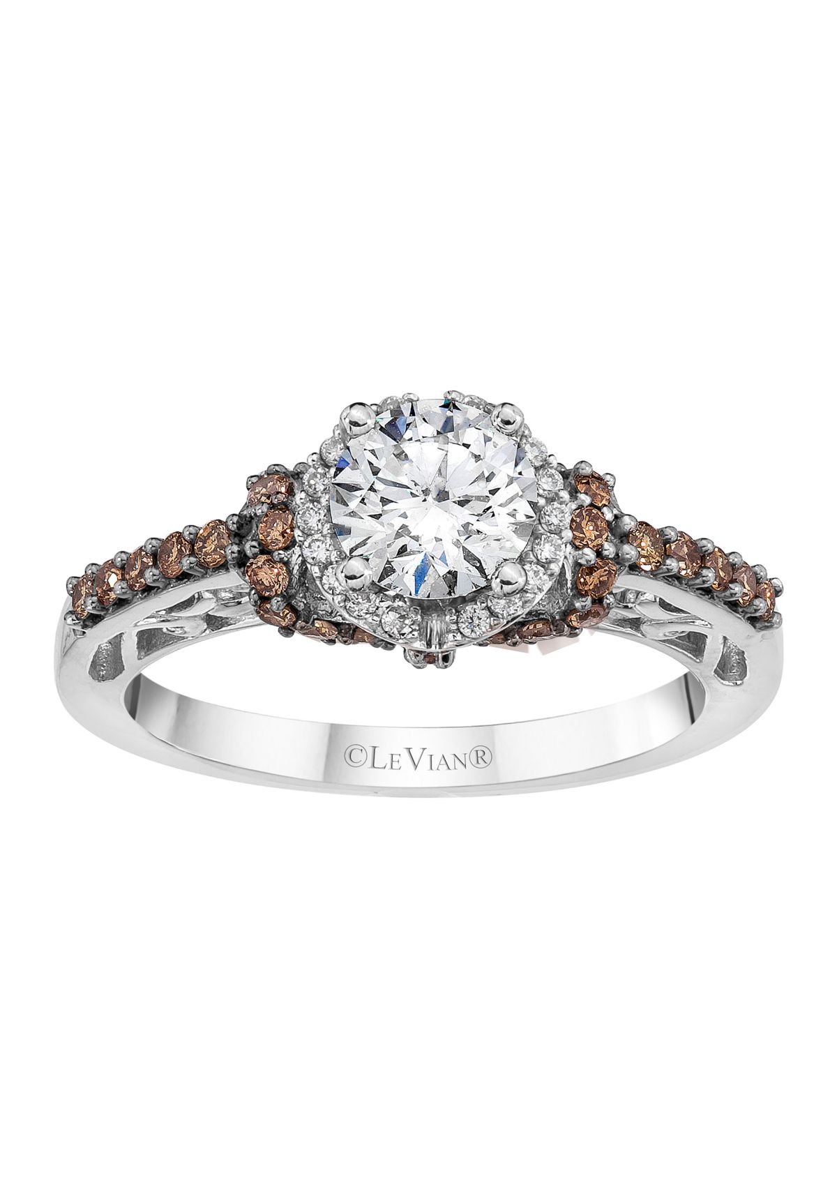 1.12 ct. t.w. Diamond Ring in 14K White Gold 