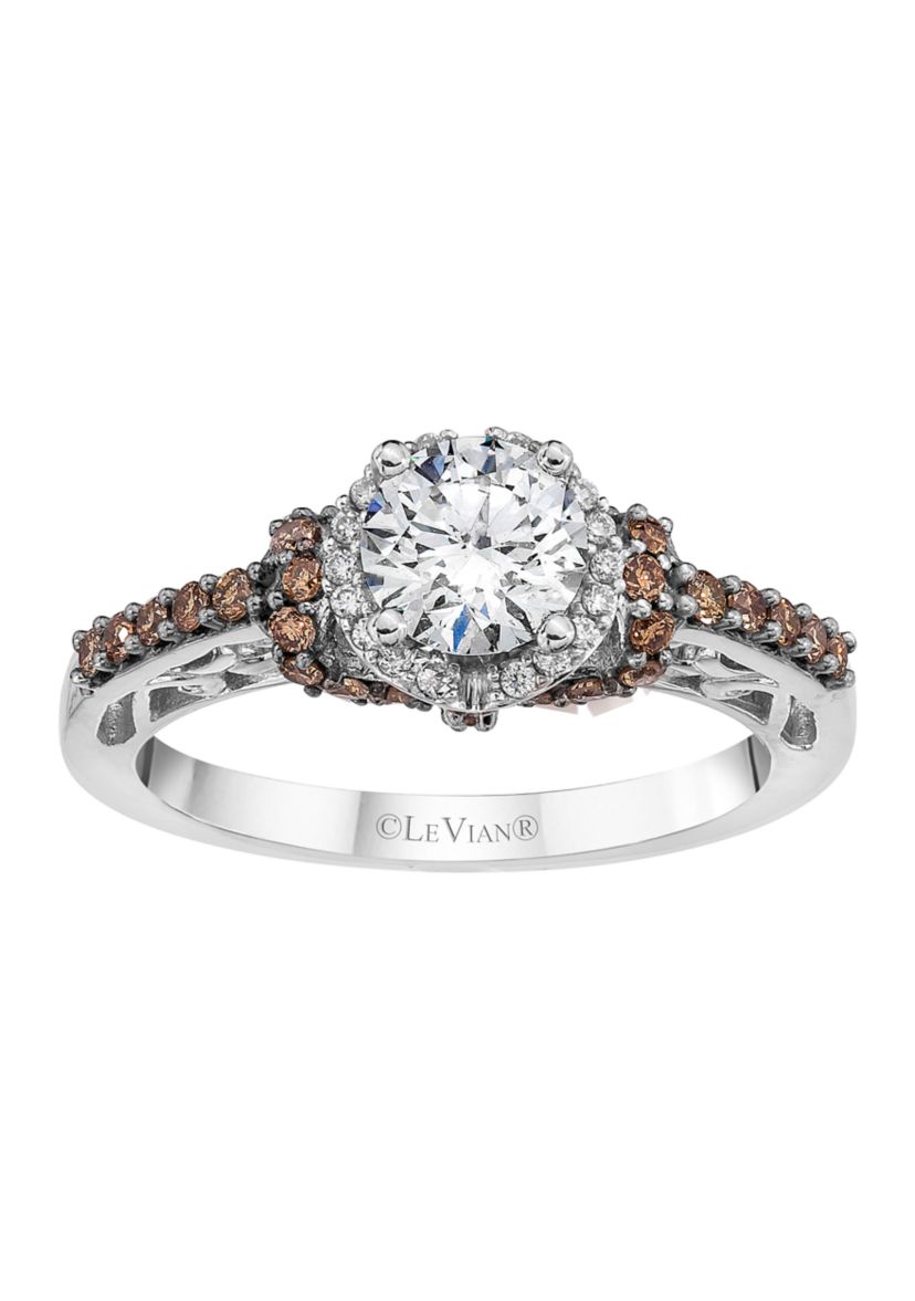 1.12 ct. t.w. Diamond Ring in 14K White Gold 