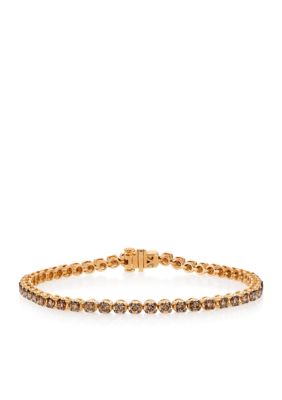 Chocolatier Tennis Bracelet in 14K Strawberry Gold®