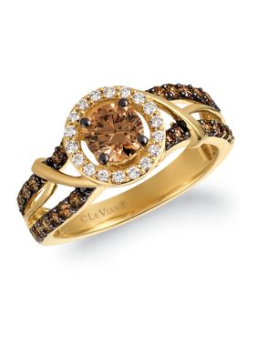 1.1 ct. t.w. Diamond Ring in 14K Yellow Gold