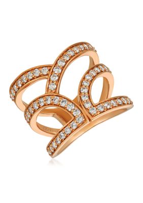 1 ct. t.w. Diamond Ring in 14K Rose Gold 