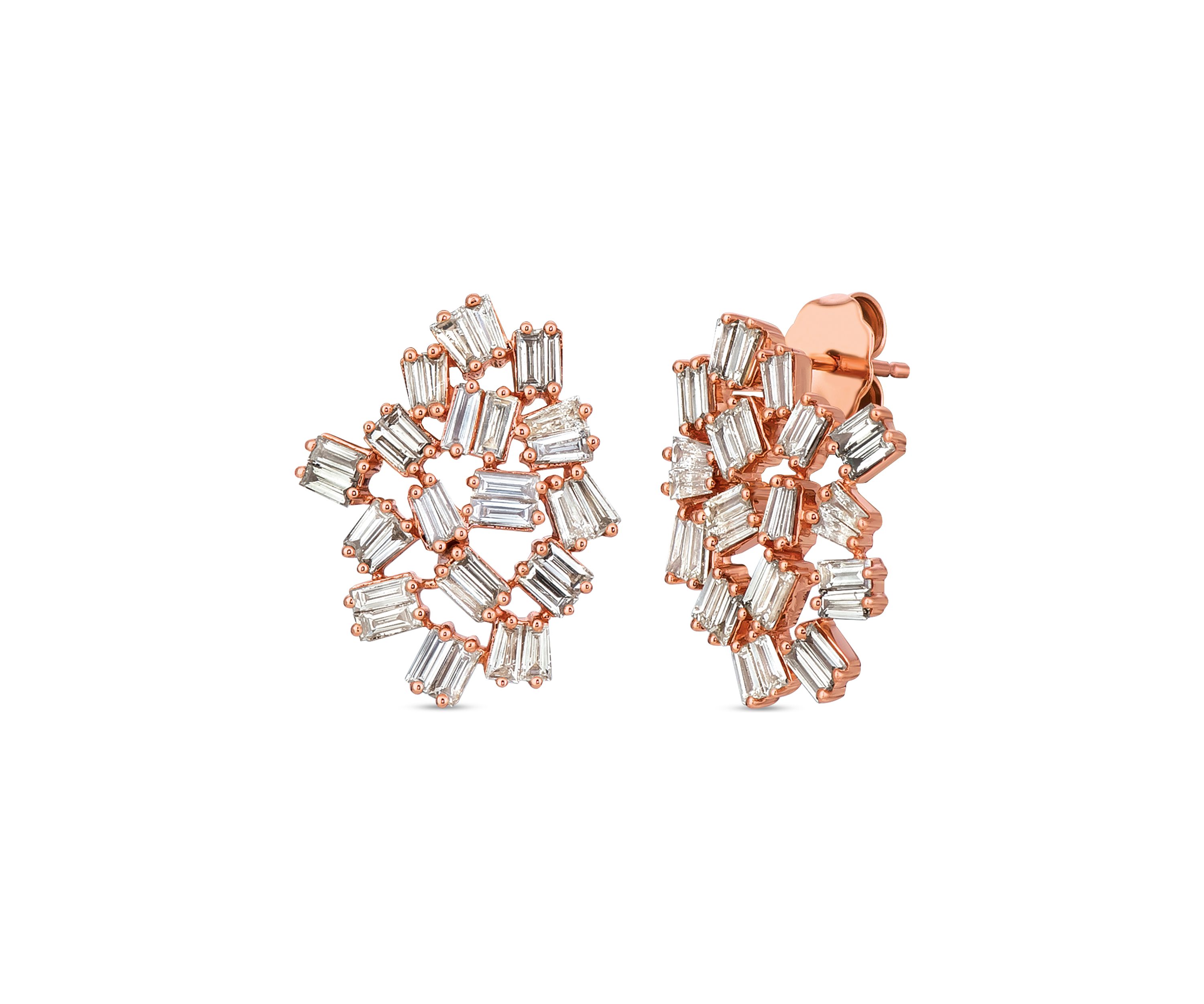 Le Vian® Earrings featuring 1.25 ct. t.w. Nude Diamonds™ set in 14K Strawberry Gold®