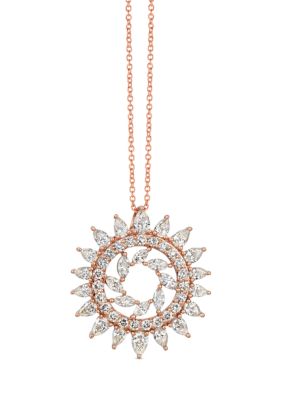 1.87 ct. t.w. Nude Diamonds™ Pendant Necklace in 14K Strawberry Gold®