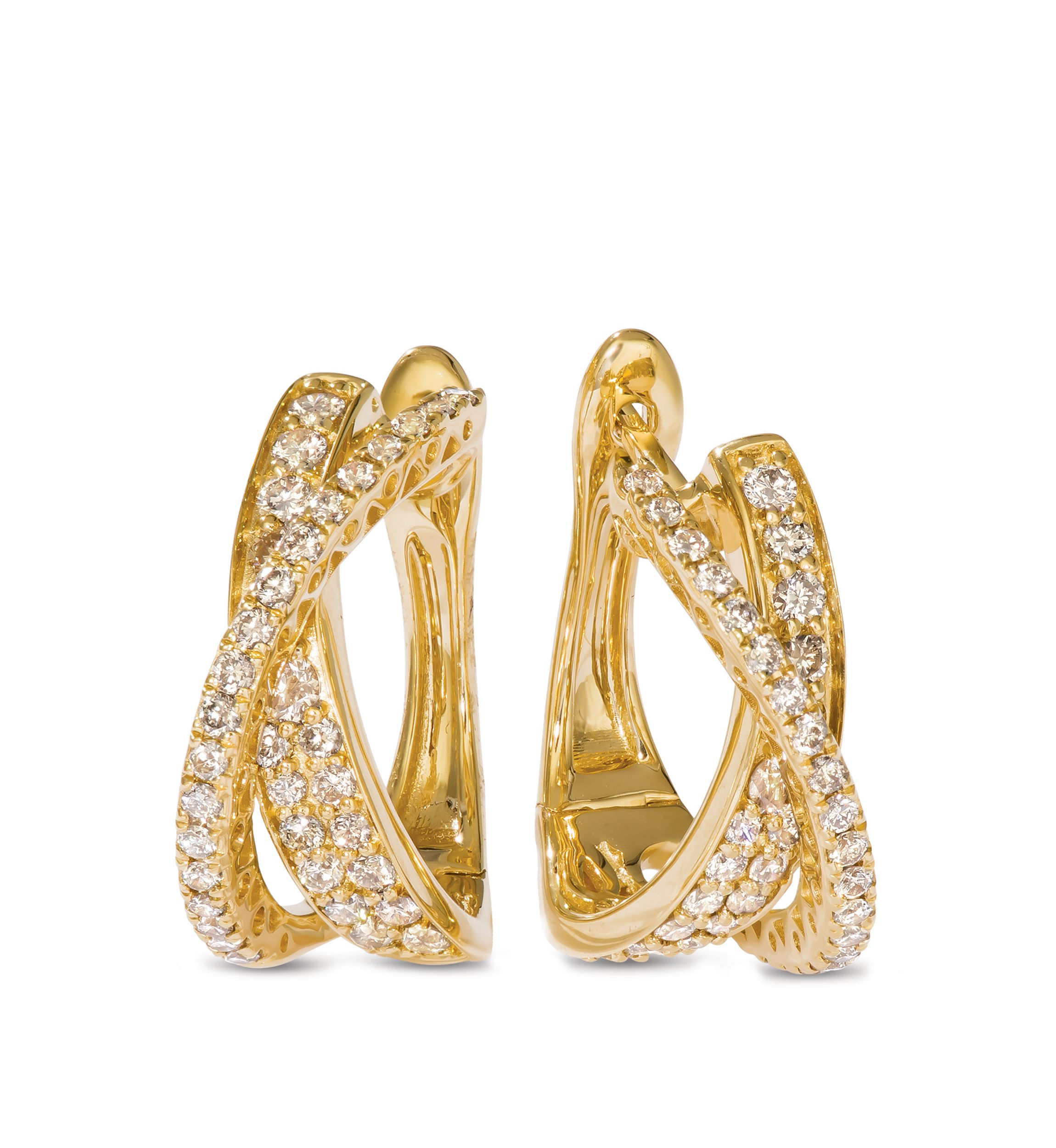  1 ct. t.w. Nude Diamonds™ Earrings in 14k Honey Gold™