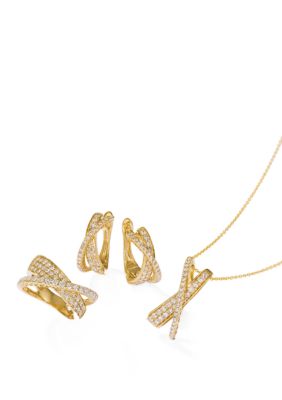  1 ct. t.w. Nude Diamonds™ Earrings in 14k Honey Gold™