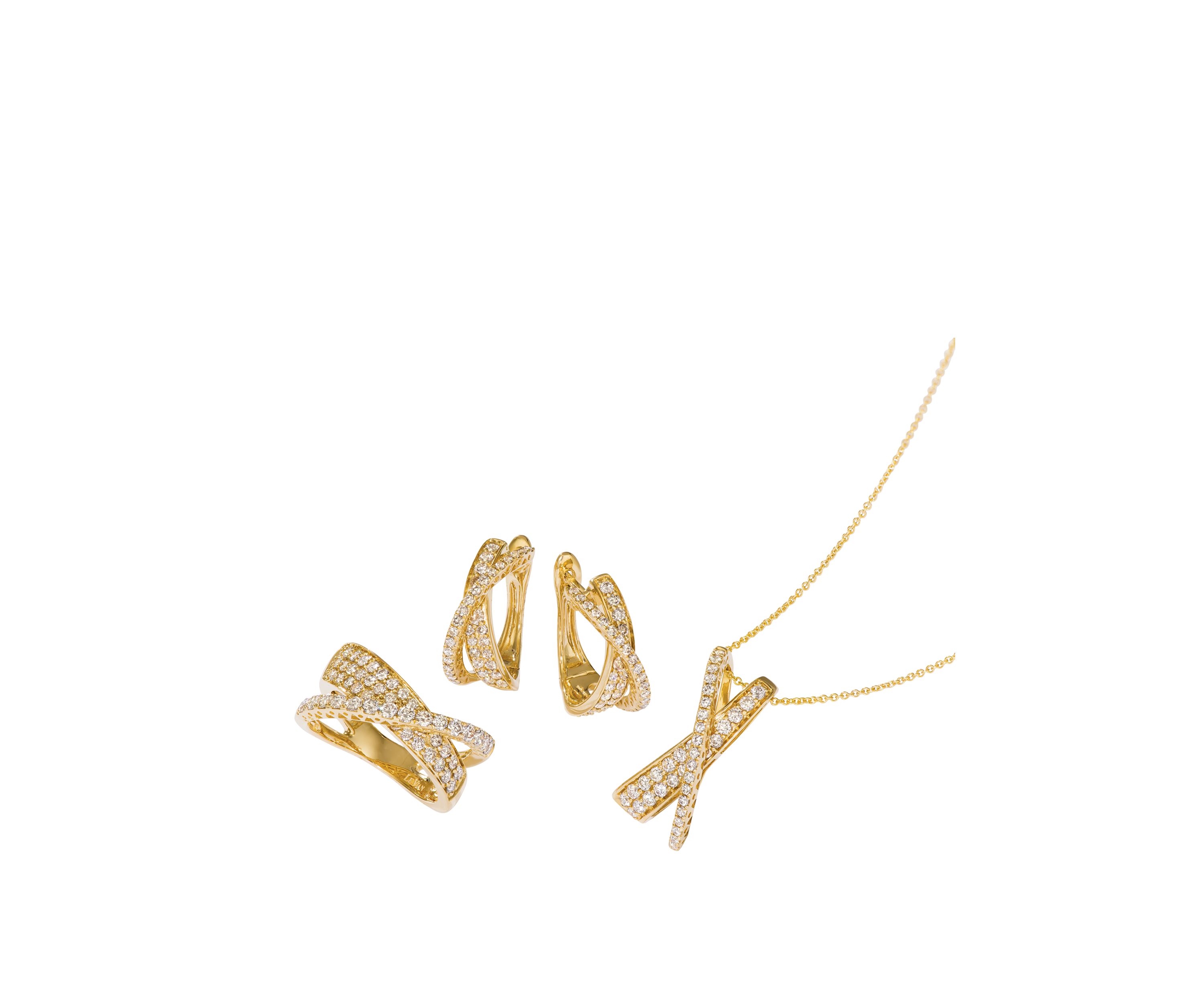 Creme Brulee®  5/8 ct. t.w. Nude Diamonds™ Pendant in 14k Honey Gold™