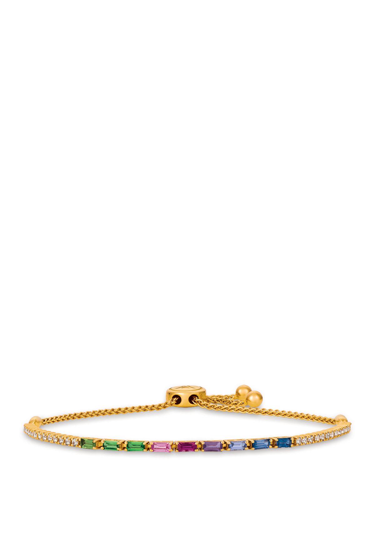1.69 ct. t.w. Multi Gem Bracelet in 14K Yellow Gold  