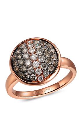 7/8 ct. t.w. Diamond Ring in 14k Rose Gold 