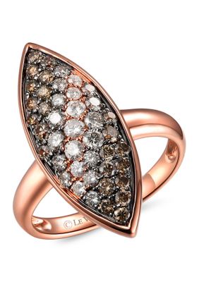 1.09 ct. t.w. Diamond Ring in 14k Rose Gold