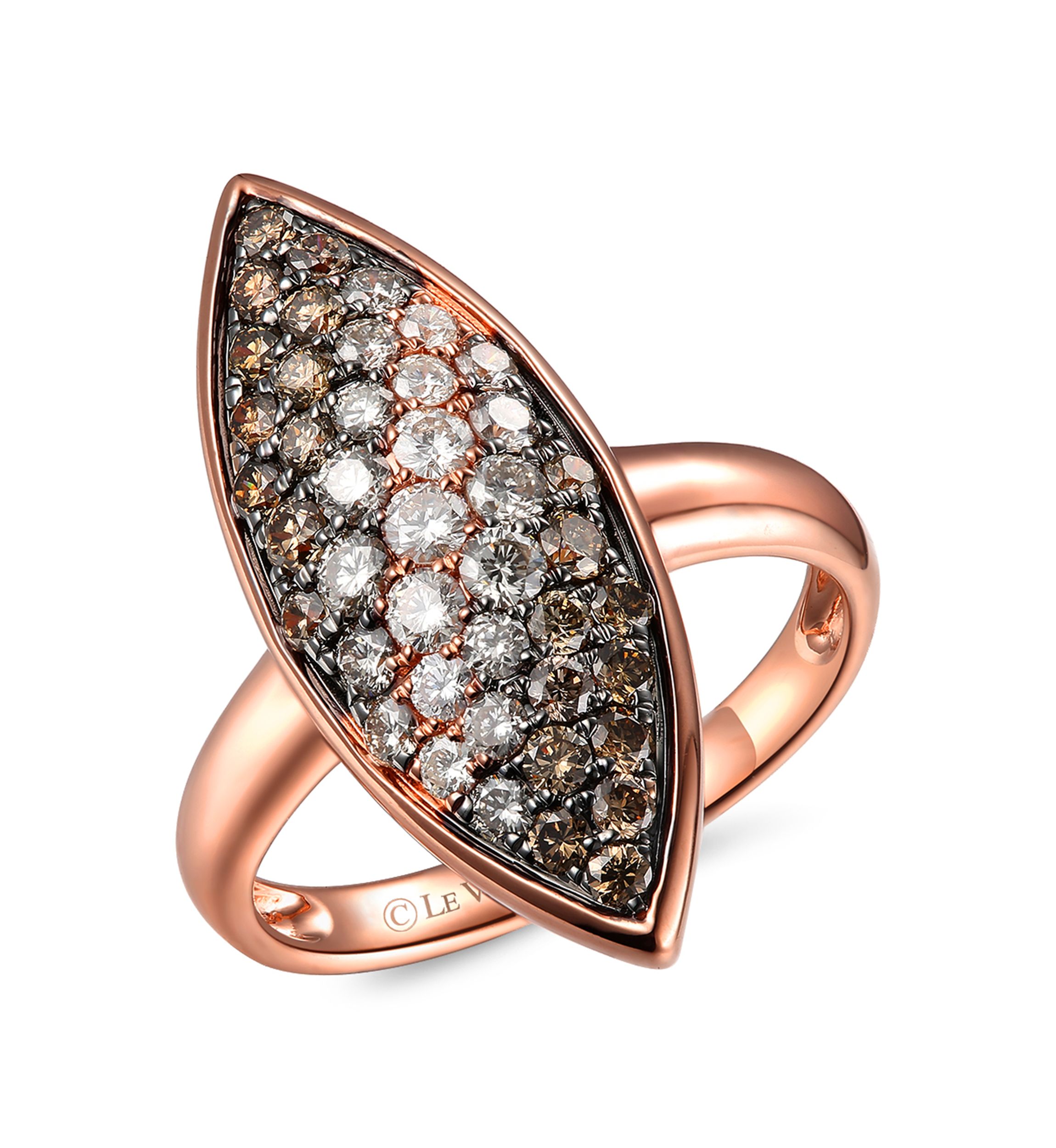 1.09 ct. t.w. Diamond Ring in 14k Rose Gold