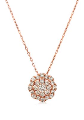 5/8 ct. t.w. Nude Diamonds™ Necklace in 14K Strawberry Gold®