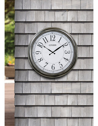 24 Inch Indoor Outdoor Wall Clock, Indoor Outdoor Clock