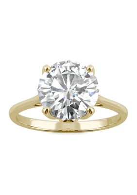 Charles & Colvard 2.7 Ct. T.w. Moissanite Solitaire Ring In 14K Yellow Gold