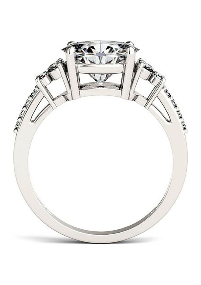 Charles & Colvard 2.3 ct. t.w. Lab Created Moissanite East-West Oval Ring