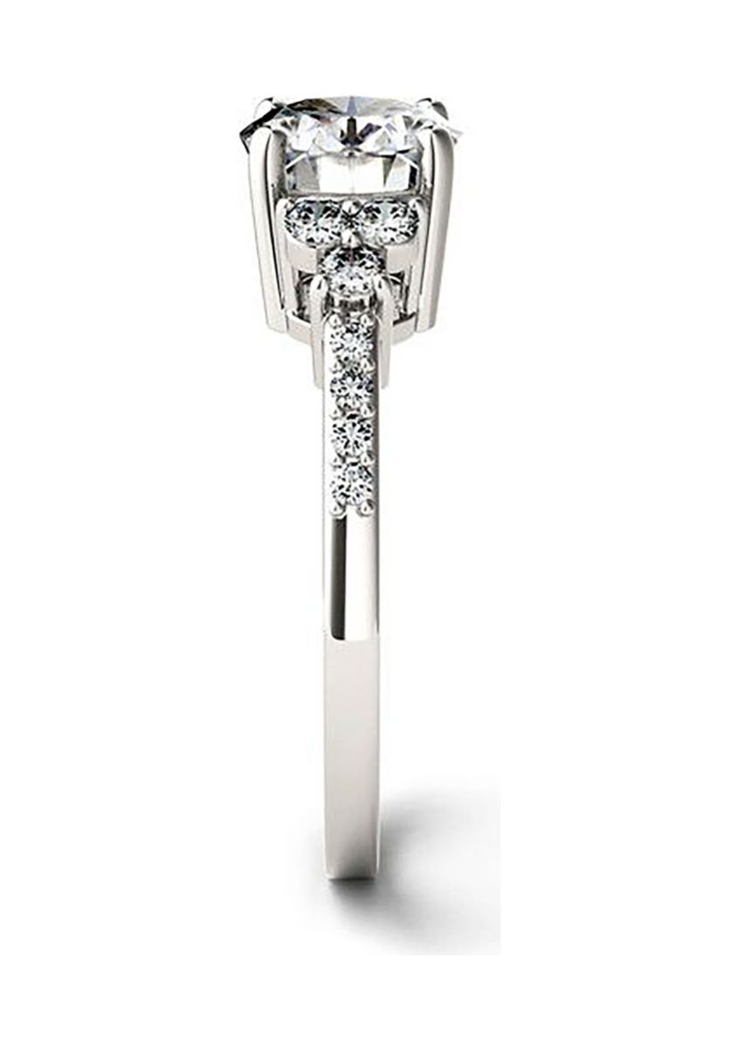 Charles & Colvard 2.3 ct. t.w. Lab Created Moissanite East-West Oval Ring