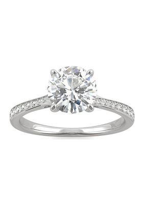 Charles & Colvard 1.64 Ct. T.w. Lab Created Moissanite Bypass Engagement Ring