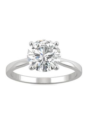 Charles & Colvard 1.9 Ct. T.w. Lab Created Moissanite Round Solitaire Ring