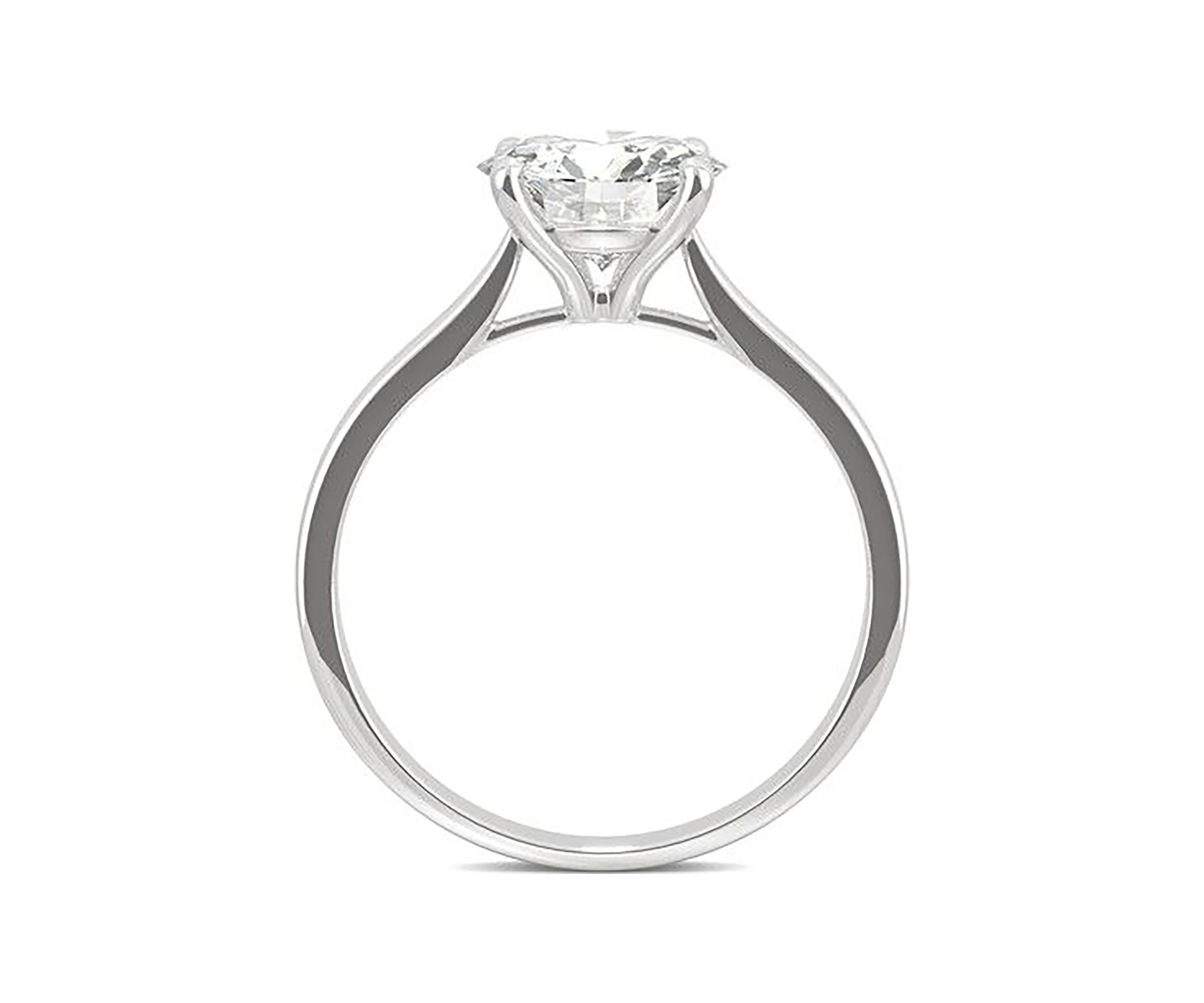 Charles & Colvard 1.9 ct. t.w. Lab Created Moissanite Round Solitaire Ring